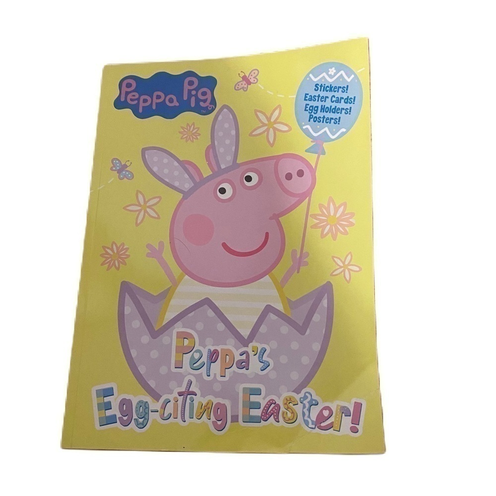 Peppa Pig Egg-Citing Easter Coloring Book NEW